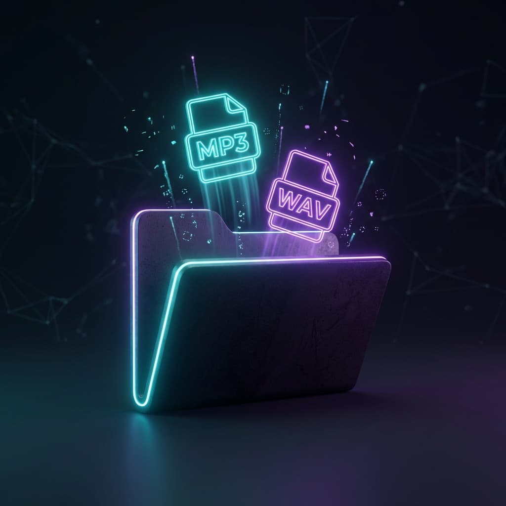 Downloads: verlustfreie WAV und DAW-taugliche Synchronisation