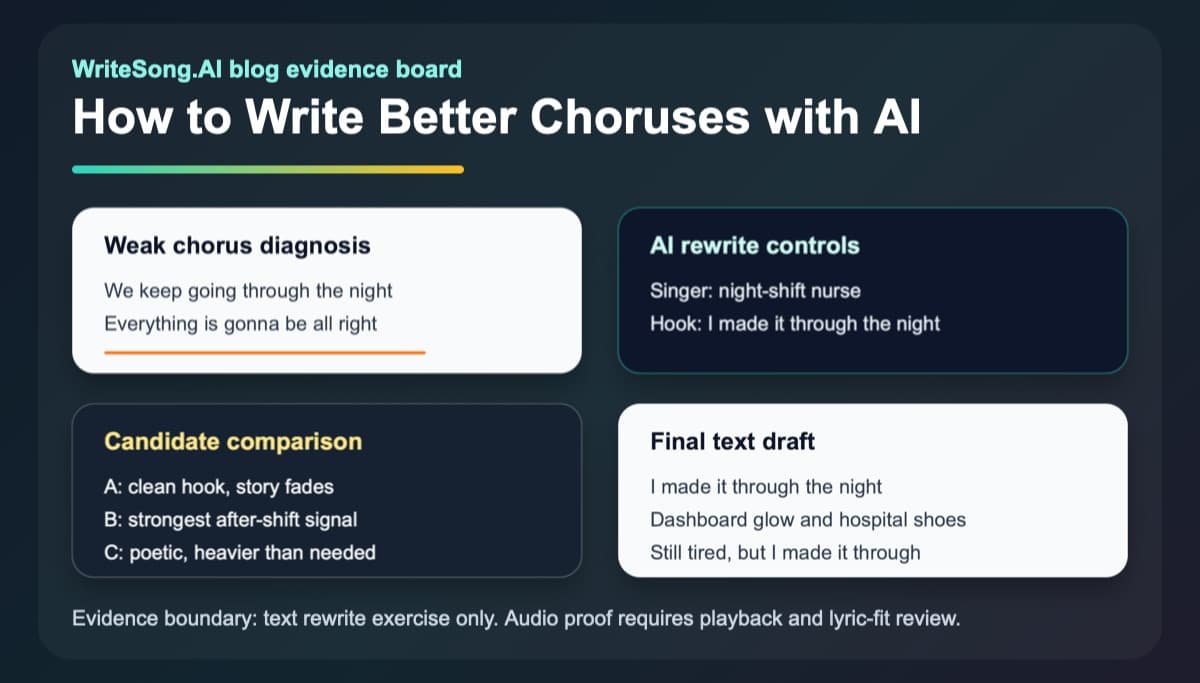 How to Write Better Choruses with AI